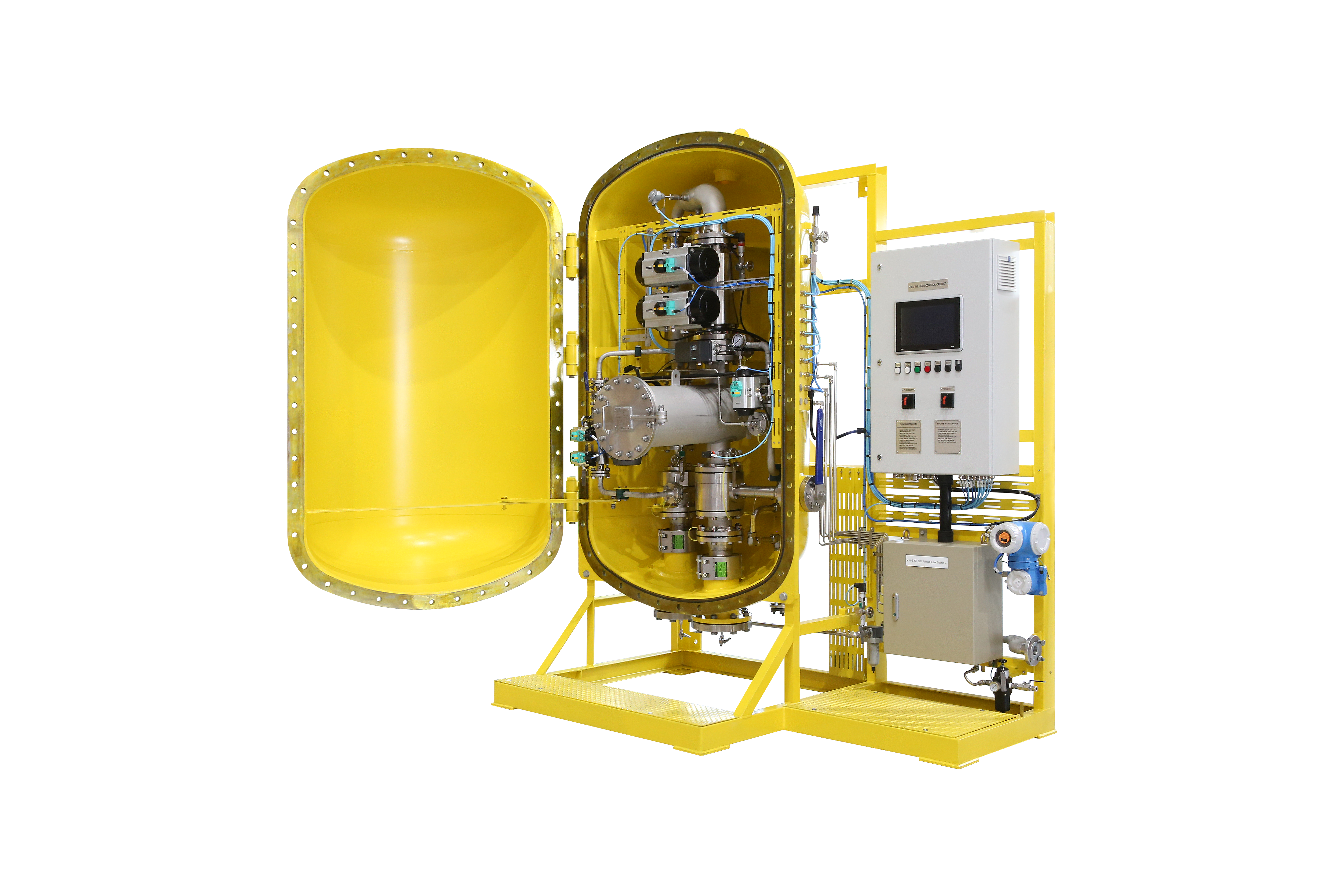 Gas Valve Unit (GVU)<br><font size =2>가스 밸브 유닛 (GVU)</font><br><font size =2>LNG