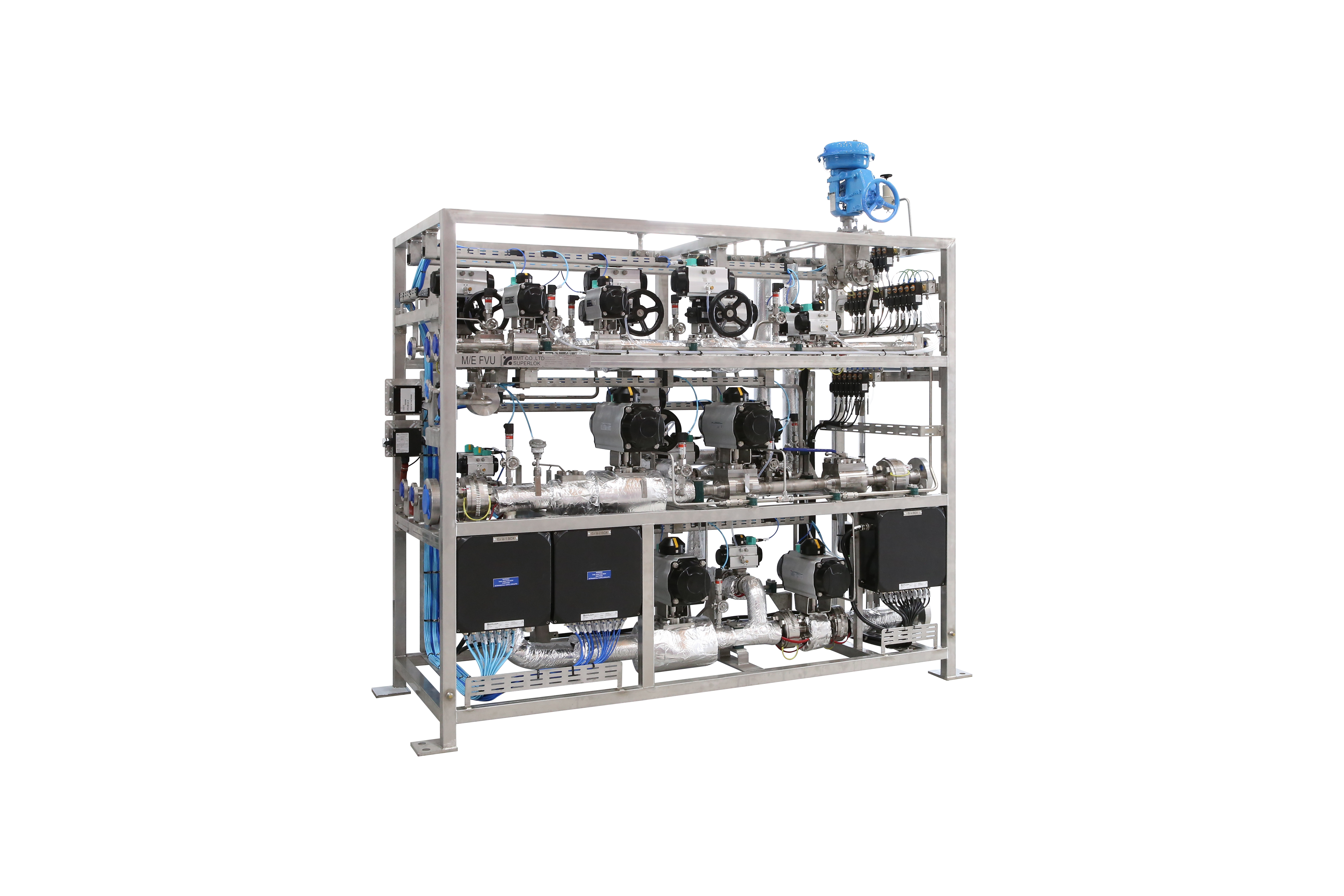 Fuel Valve Unit (FVU)<br><font size =2>연료 밸브 유닛 (FVU)</font><br><font size =2>Ammonia