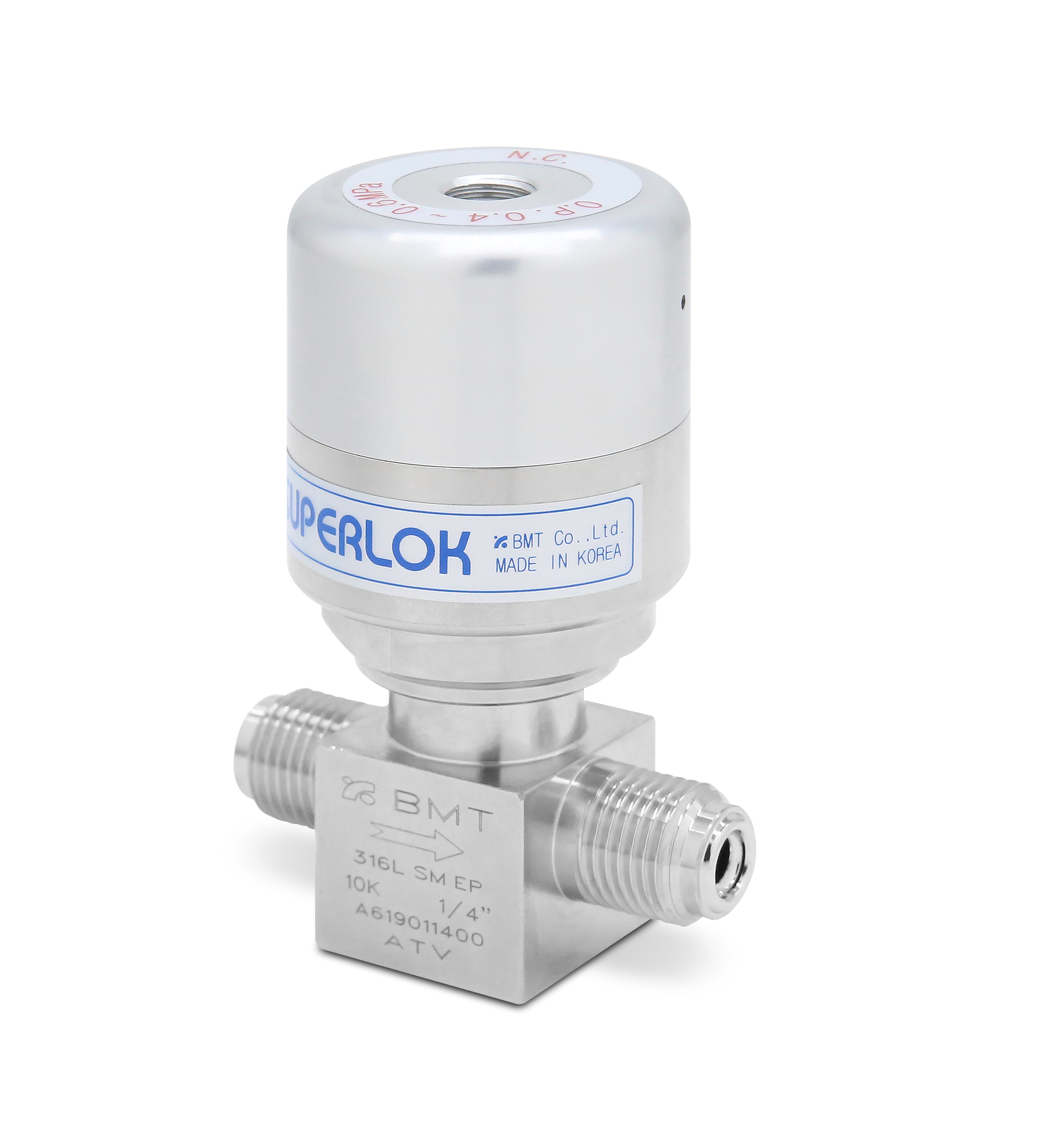 PBV1 Bellows Valves<br><font size =2>벨로우즈 밸브 (PBV1)</font><br><font size =2>LOW PRESSURE • PNEUMATIC • STANDARD </font>