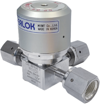 PDV3 Diaphragm Valves<br><font size = 2>LOW PRESSURE • PHEUMATIC • 3-WAY</font>