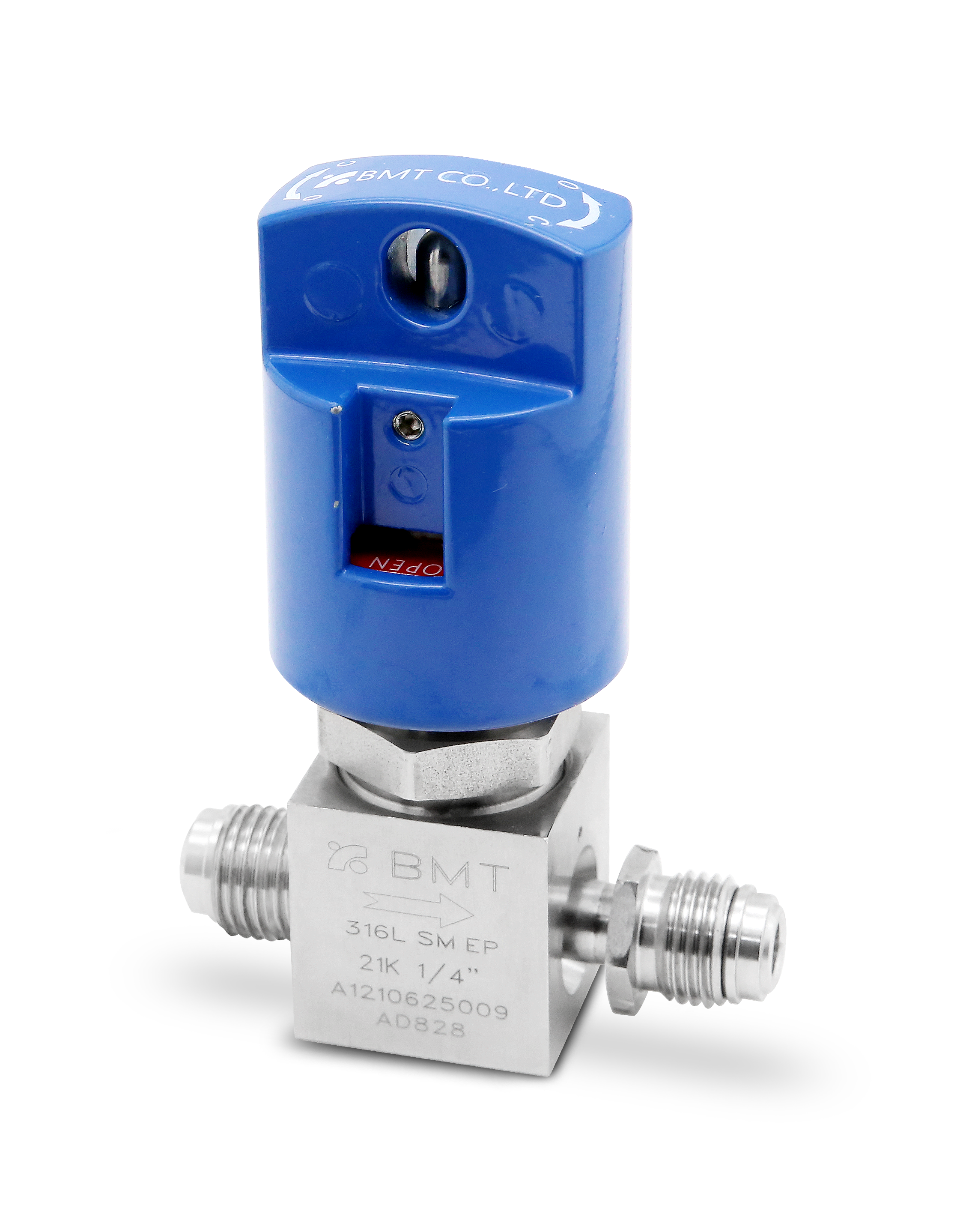 MLDV1 Diaphragm Valves<br><font size =2>다이아프램 밸브 (MLDV1)</font><br><font size =2>MEDIUM PRESSURE • MANUAL • LOTO</font>